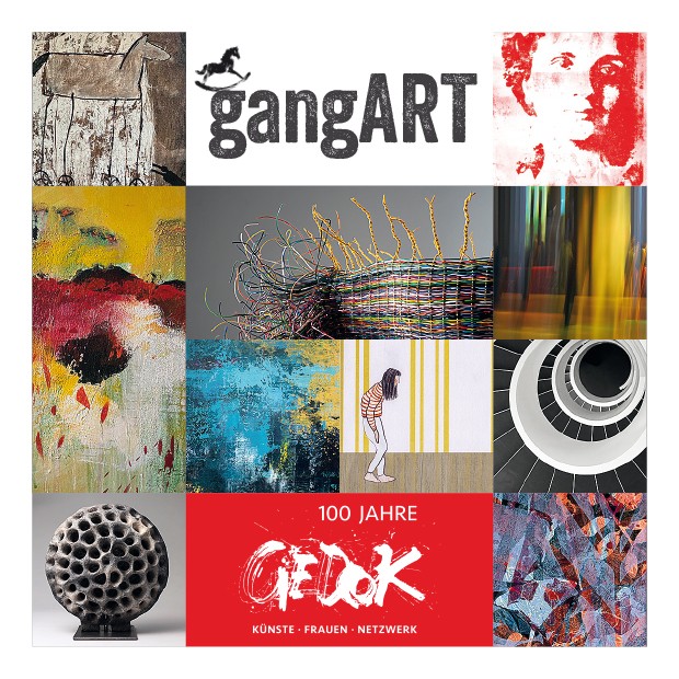 Flyer der gangART Ausstellung